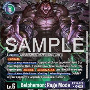 Digimon Belphemon: Rage Mode (-022) (V.2)