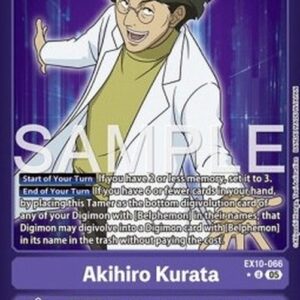 Digimon Akihiro Kurata (-066) (V.2)