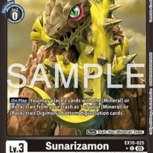 Digimon Sunarizamon (-025) (V.2)