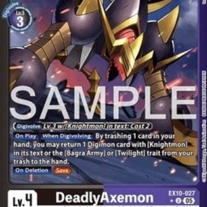 Digimon DeadlyAxemon (-027) (V.2)