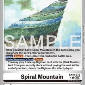 Digimon Spiral Mountain (-072) (V.2)