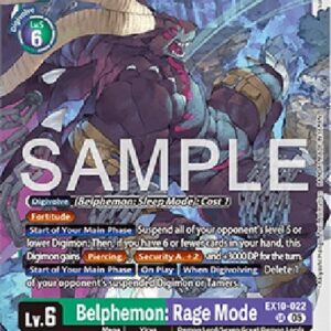 Digimon Belphemon: Rage Mode (-022) (V.1)