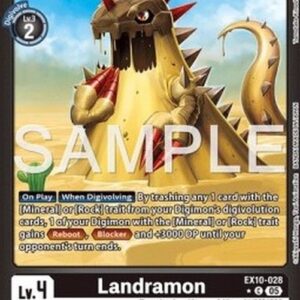 Digimon Landramon (-028) (V.2)