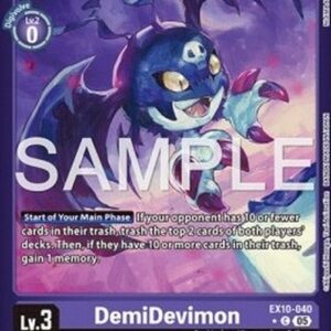 Digimon DemiDevimon (-040) (V.2)