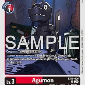 Digimon Agumon (-006) (V.1)