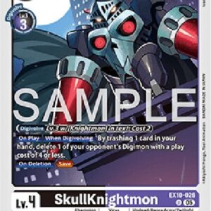 Digimon SkullKnightmon (-026) (V.1)