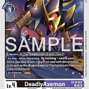 Digimon DeadlyAxemon (-027) (V.1)