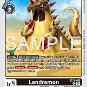 Digimon Landramon (-028) (V.1)