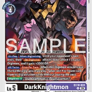 Digimon DarkKnightmon (-031) (V.1)