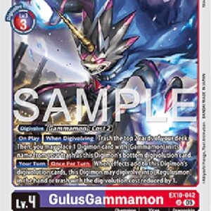 Digimon GulusGammamon (-042) (V.1)