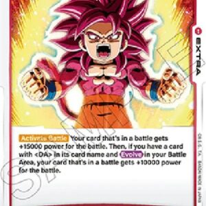 Dragon Ball Super Evolving to Super Saiyan 4 (-023) [Fusion World]