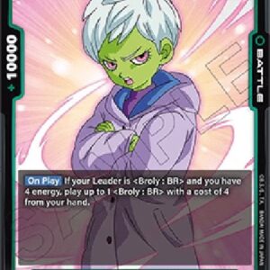 Dragon Ball Super Cheelai : BR (-060) [Fusion World]