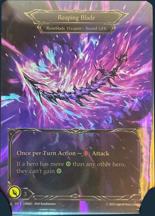 Flesh And Blood CON Reaping Blade