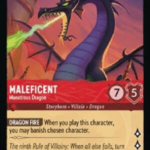 Lorcana Maleficent - Monstrous Dragon (V.1)