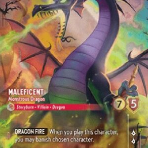 Lorcana Maleficent - Monstrous Dragon (V.2)