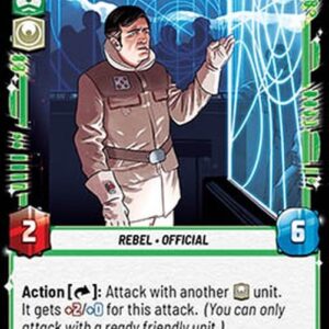 Star Wars Unlimited IBH General Rieekan, Stalwart Tactician (V.1) German