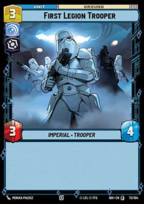 Star Wars Unlimited IBH First Legion Trooper (V.2) French