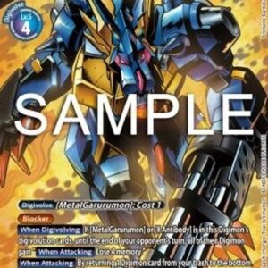 Digimon MetalGarurumon (X Antibody) (-026) (V.4)