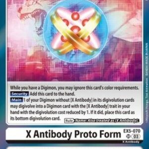 Digimon X Antibody Proto Form (-070) (V.1)