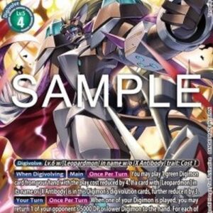 Digimon Leopardmon (X Antibody) (-043) (V.2)