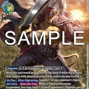 Digimon BanchoLeomon (-034) (V.2)