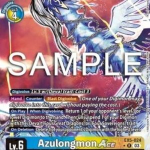 Digimon Azulongmon Ace (-024) (V.2)