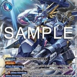 Digimon MetalGarurumon (X Antibody) (-026) (V.2)