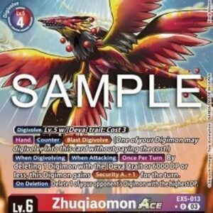 Digimon Zhuqiaomon Ace (-013) (V.2)