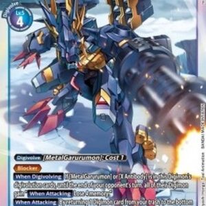 Digimon MetalGarurumon (X Antibody) (-026) (V.1)