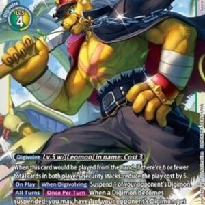Digimon BanchoLeomon (-034) (V.1)