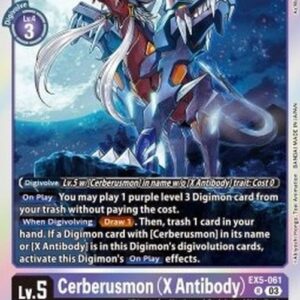 Digimon Cerberusmon (X Antibody)