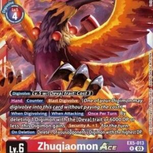 Digimon Zhuqiaomon Ace (-013) (V.1)