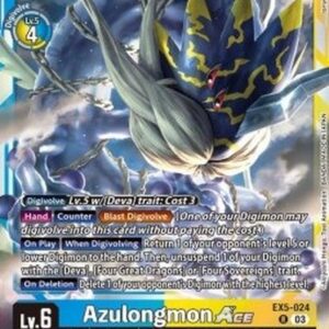 Digimon Azulongmon Ace (-024) (V.1)