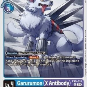 Digimon Garurumon (X Antibody)