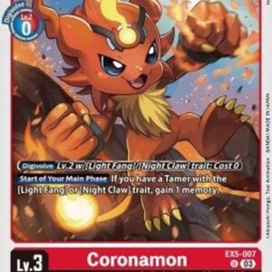 Digimon Coronamon (-007) (V.1)