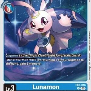 Digimon Lunamon (-016) (V.1)