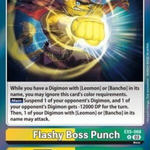 Digimon Flashy Boss Punch