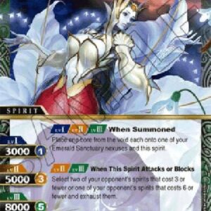 Battle Spirits Saga Forest Guardian Alraune (V.1 - X Rare)