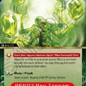 Battle Spirits Saga Stamina Recovery