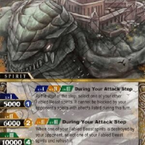 Battle Spirits Saga Ten Millennia Turtle Genbu
