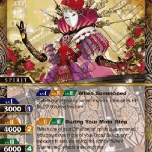 Battle Spirits Saga Empress Guardian Red Queen (V.1 - X Rare)