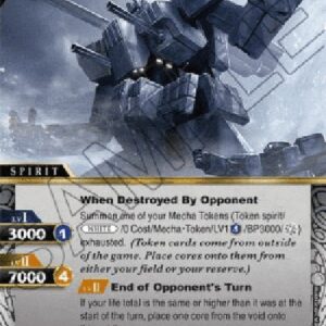 Battle Spirits Saga Tankmobile Maus