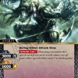 Battle Spirits Saga Dark Knight Bors