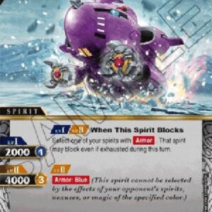 Battle Spirits Saga Divemech Capybot