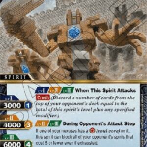 Battle Spirits Saga Block Golem