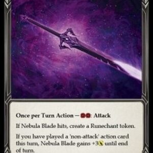 Flesh And Blood ARC-F Nebula Blade // Runechant