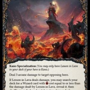 Flesh And Blood ARC-F Lesson in Lava