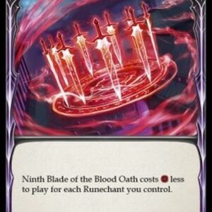 Flesh And Blood ARC-U Ninth Blade of the Blood Oath