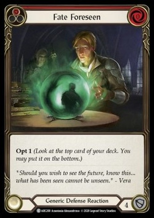 Flesh And Blood ARC-U Fate Foreseen (Red)