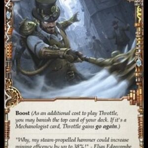 Flesh And Blood ARC-U Throttle (Yellow)